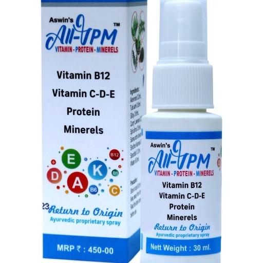 All VPM - Vitamin B12,C,D,E - Protein, Minerels